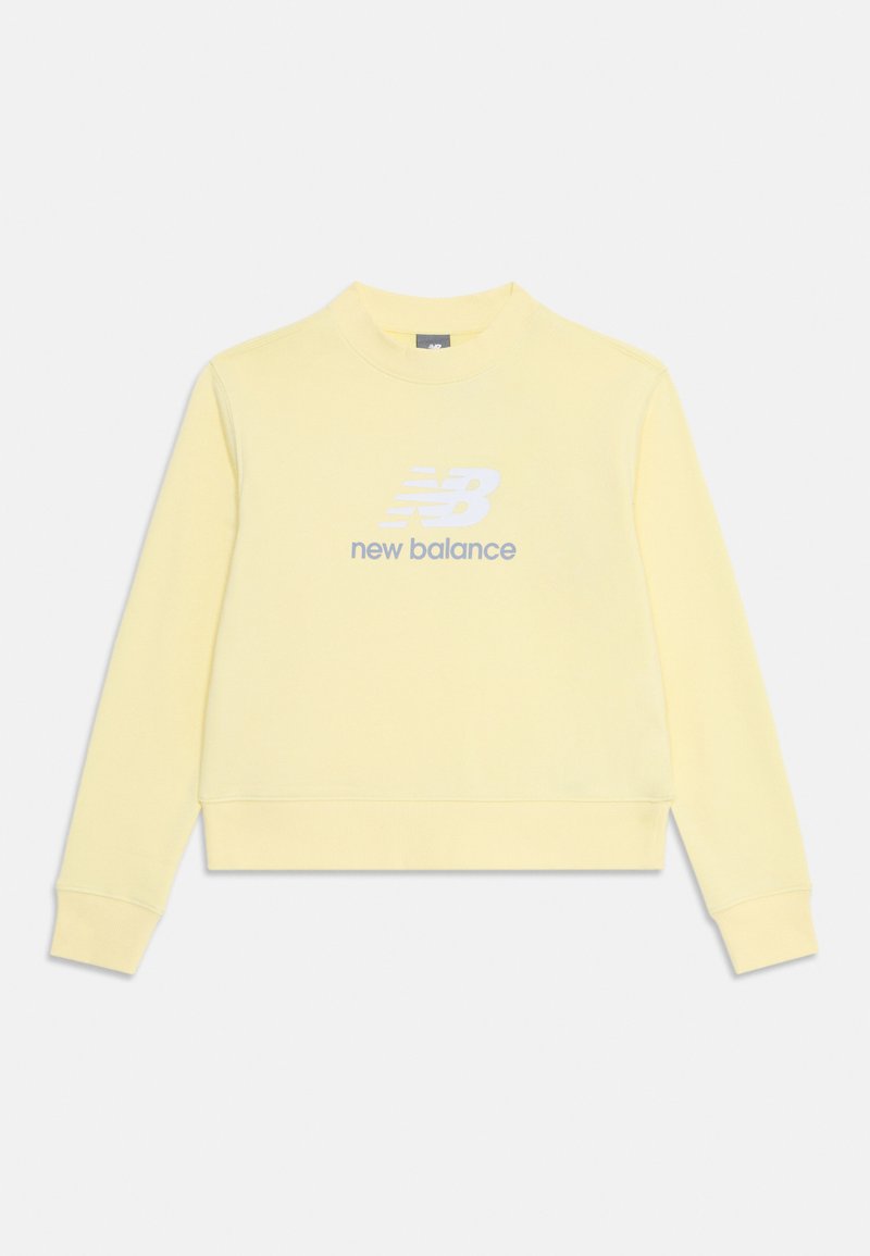 FRENCH TERRY STACKED LOGO CREW Media 1