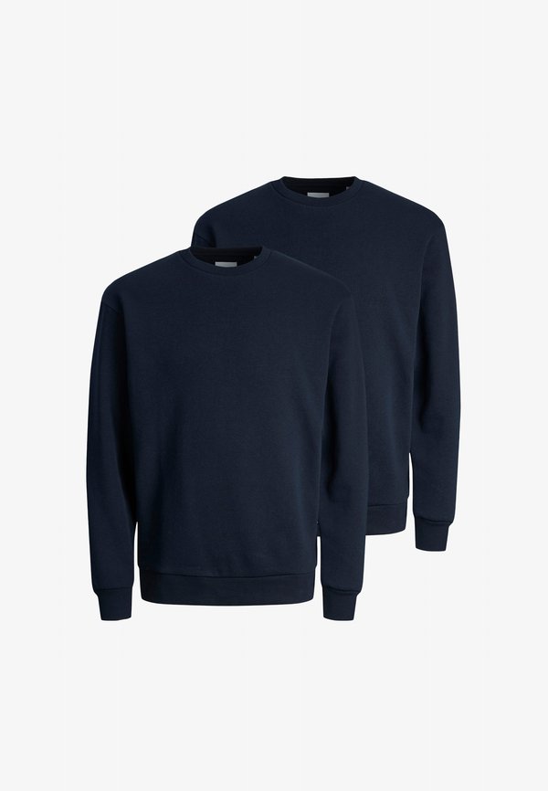 Jack & Jones 2ER PACK BRADLEY - Sweatshirt - dunkelblau