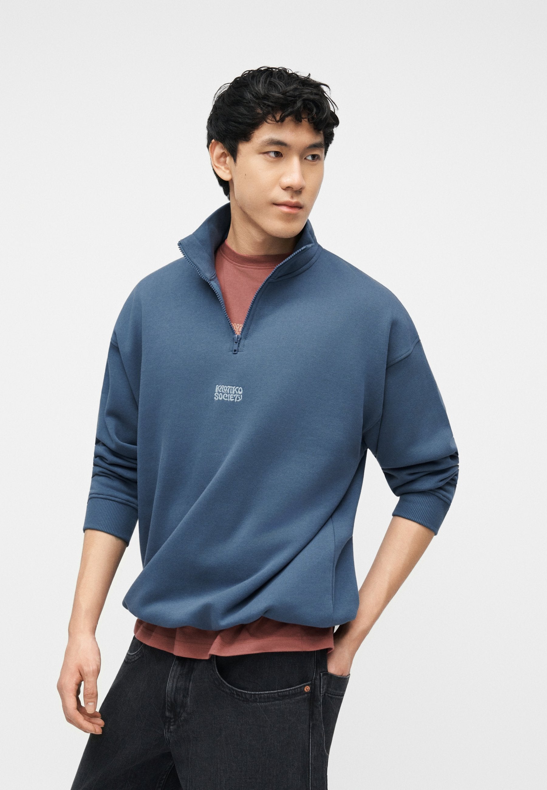 Kaotiko CREW ZIPPER FOCUS UNISEX