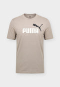 Puma 2 COLOR NO. 1 LOGO TEE - Print T-shirt - mouse gray