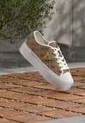 Guess JOEZI4 - Trainers - beige/brown