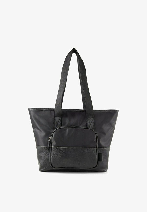 TOM TAILOR VIENE ZIP SHOPPER L - Handbag - schwarz   black