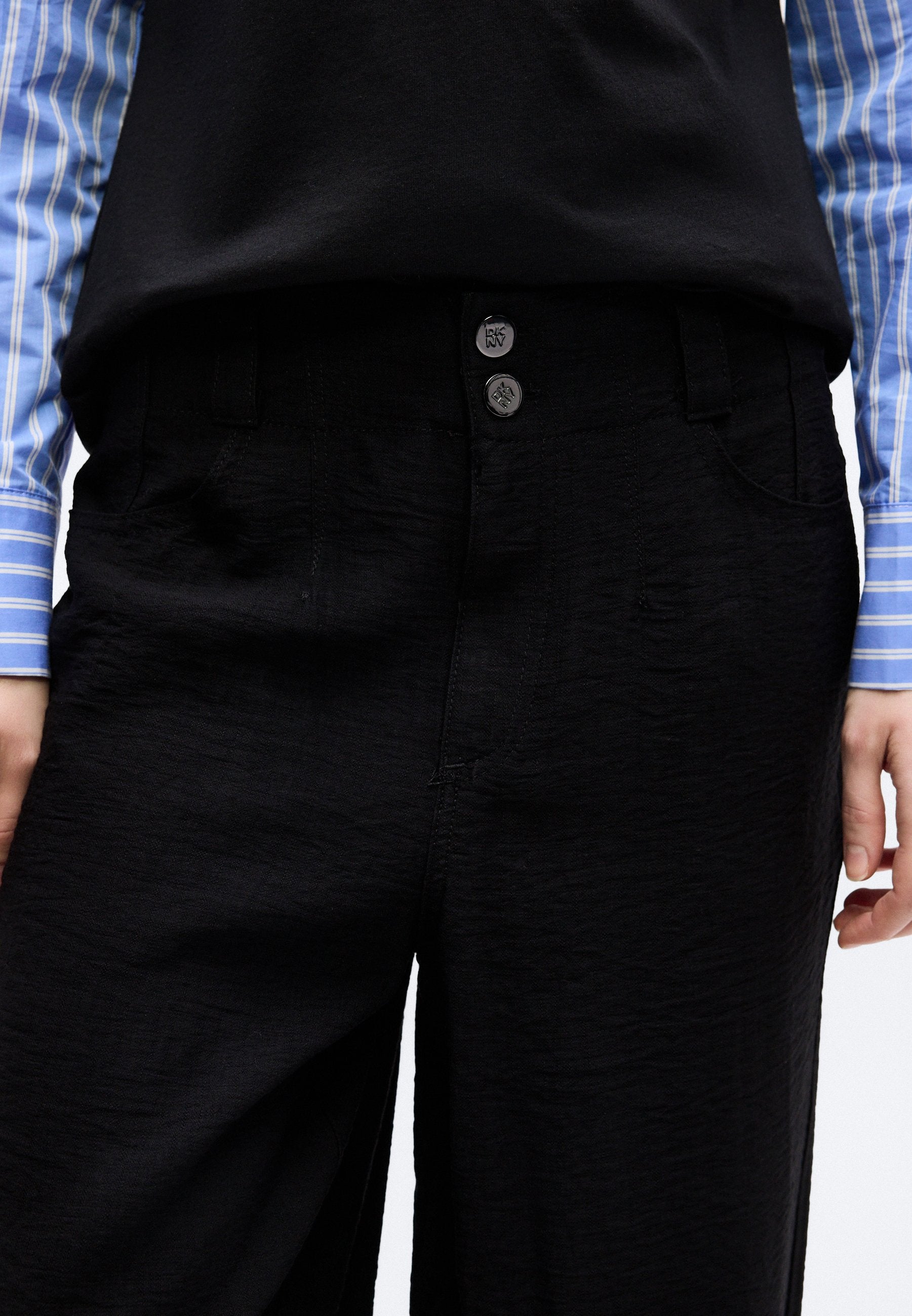 DKNY CRINKLE DRESSING TROUSER