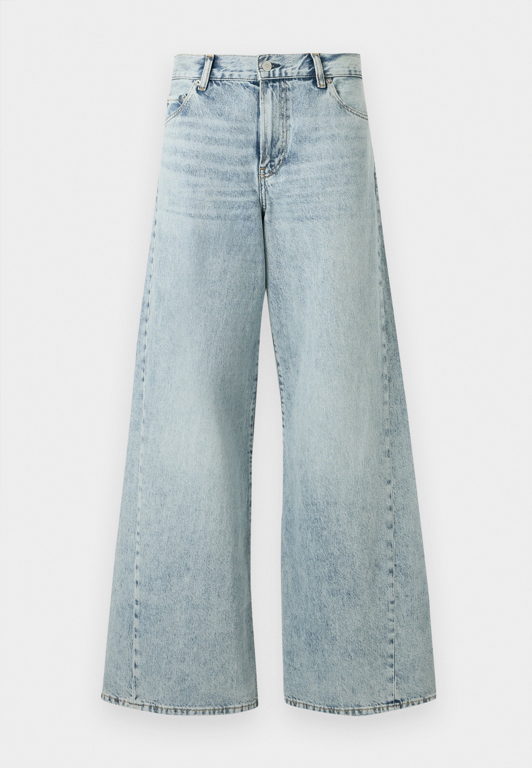 TWIST '70S HIGH RISE WIDE LEG JEANS Media 1