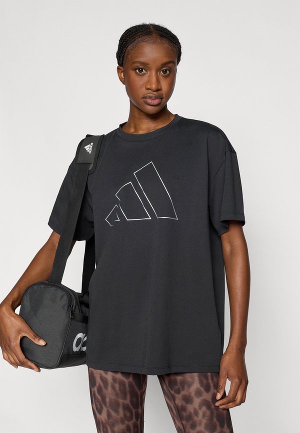 adidas Performance POWER ESSENTIALS WORKOUT OVERSIZED LOGO