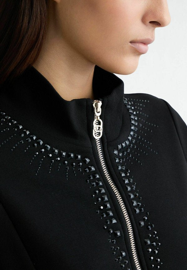 LIU JO WITH ZIP AND RHINESTONES