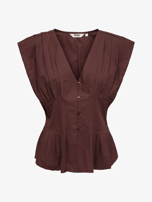 ONLY ONLMILA - Top - brown stone