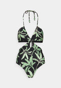 PALM PARADISE DRAWSTRING ONE PIECE Media 1