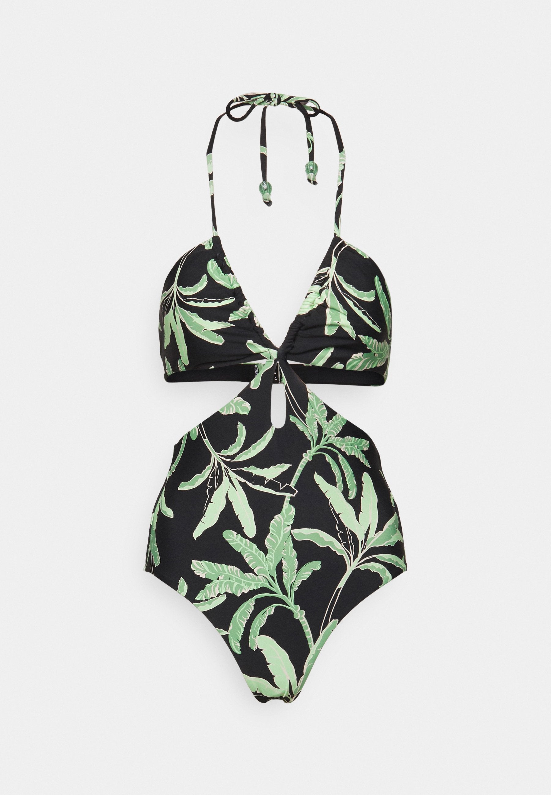PALM PARADISE DRAWSTRING ONE PIECE Media 1