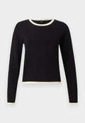 ONLY ONLCONTA DETAIL O NECK  - Jumper - black/birch