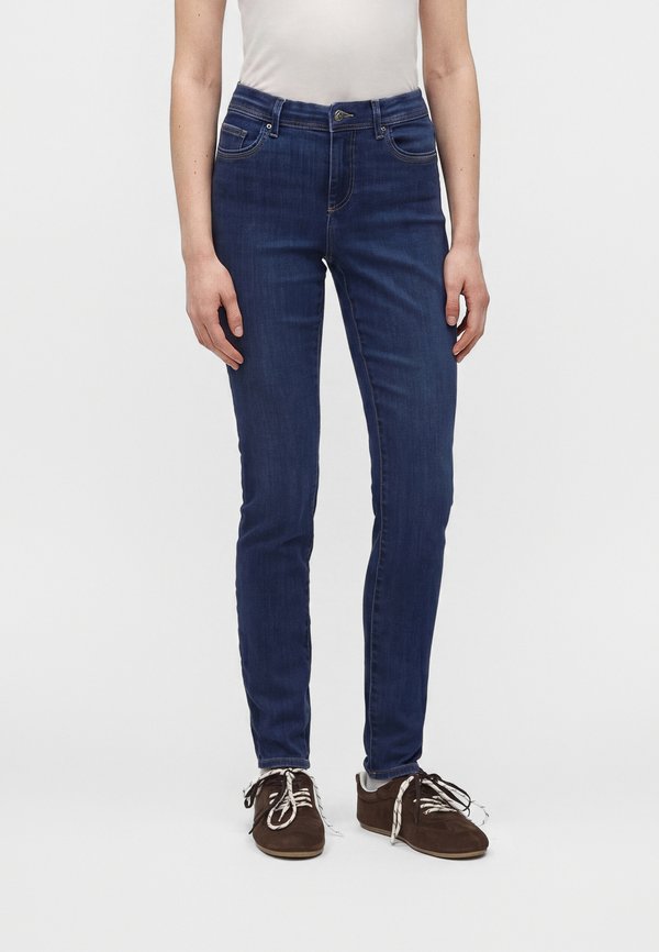 ONLY ONLLINEA - Jeans Skinny Fit - dark blue denim