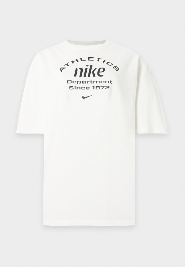 Nike Sportswear TEE - Print T-shirt - sail/black