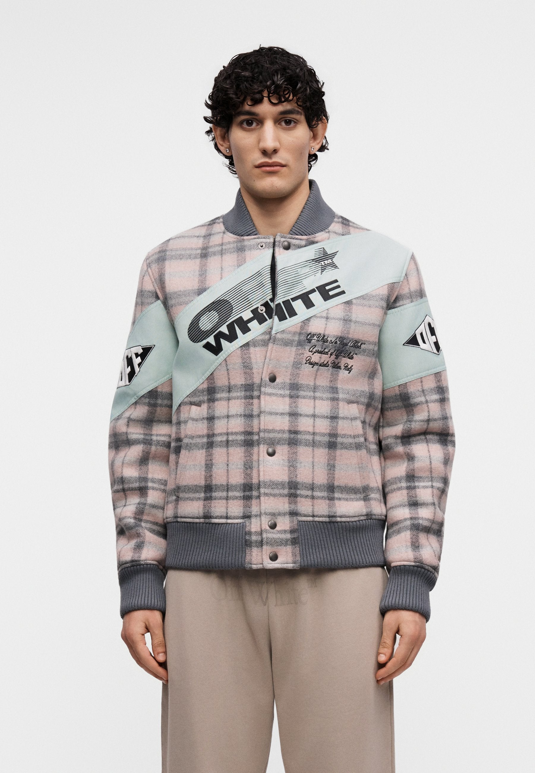 OFF-WHITE ROYAL REGULAR VARSITY
