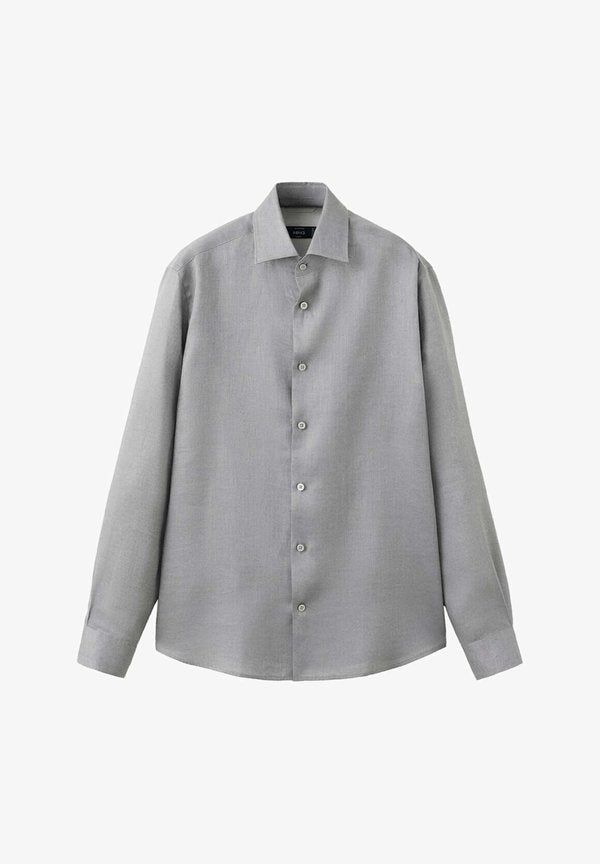 Mango ADULT - Shirt - anthracite