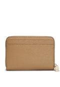 Tommy Hilfiger METALLIC LOGO ZIP-AROUND TEXTURED WALLET