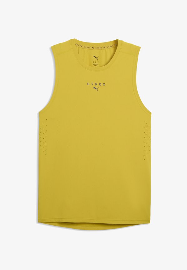 Puma PUMA X HYROX TRAINING TANK - Top - dazzling yellow