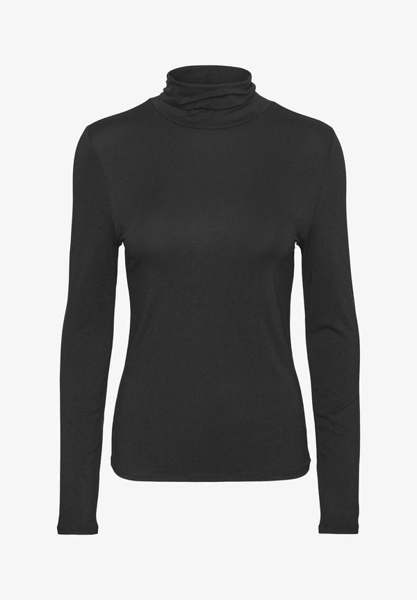Vero Moda VMALBERTE - Long sleeved top - black