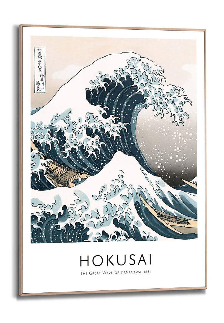 Orange Wallz HOKUSAI