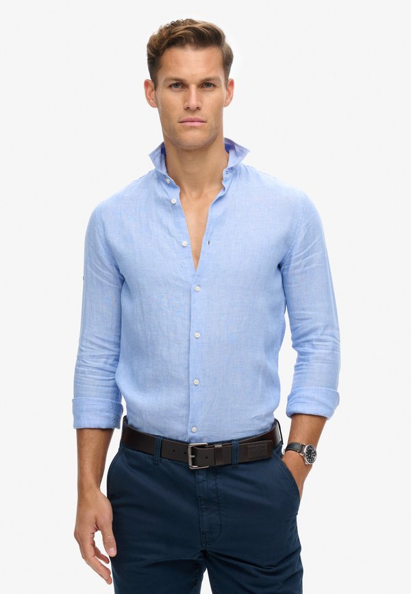 Superdry & Co CASUAL LONG SLEEVE - Shirt - light blue chambray