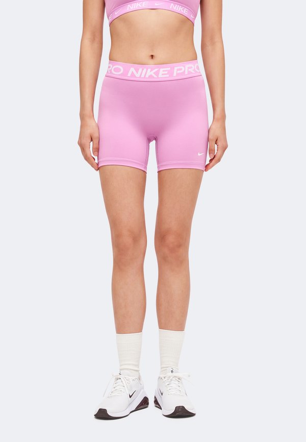 Nike Performance 365 SHORT - Leggings - light magenta/white