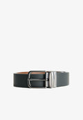 Bershka REVERSIBLE - Belt - black
