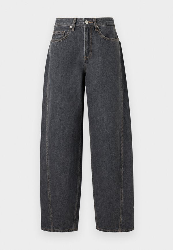 Vero Moda VMZOE - Baggy Jeans - dark grey denim