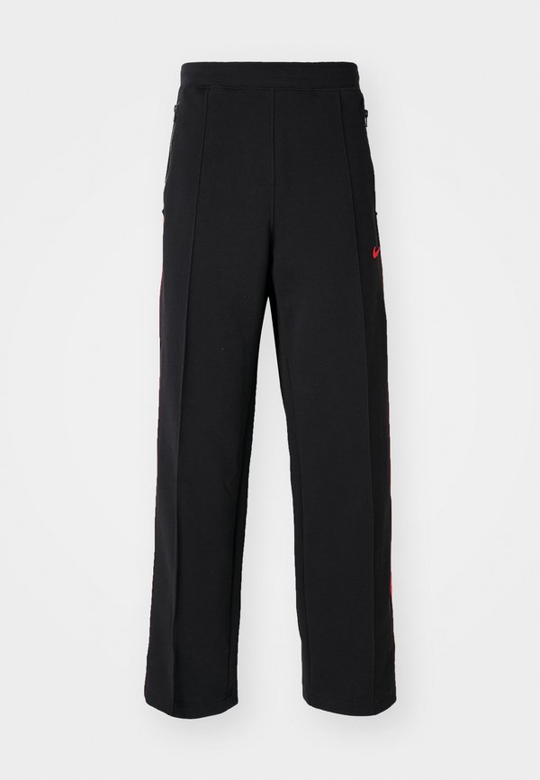 Nike Sportswear Tracksuit bottoms - black/light crimson