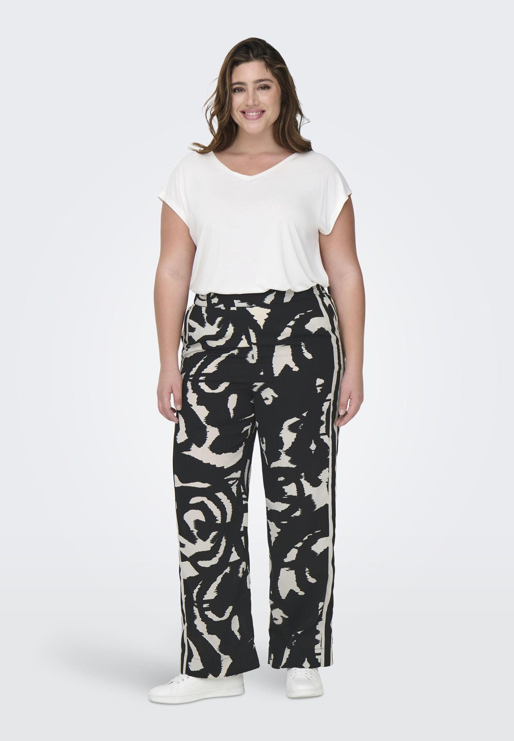 Wide-leg CARNICON Regular Fit Media 2