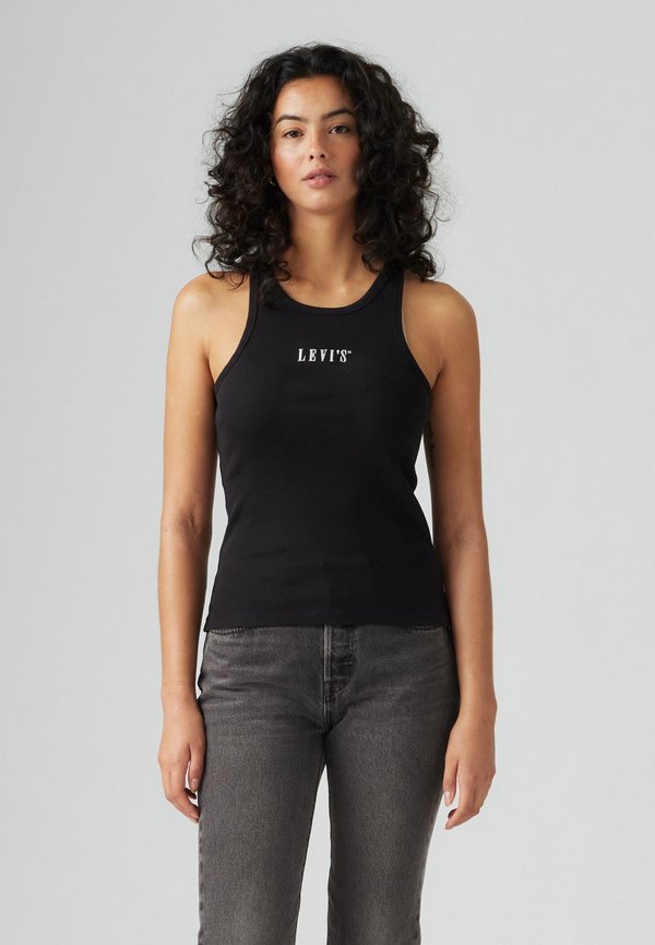 Levi's® GRAPHIC GEMINI TANK - Top - caviar
