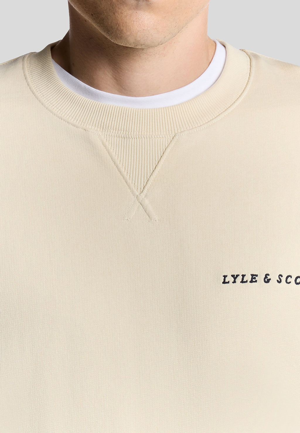 Lyle & Scott SCRIPT CREW NECK