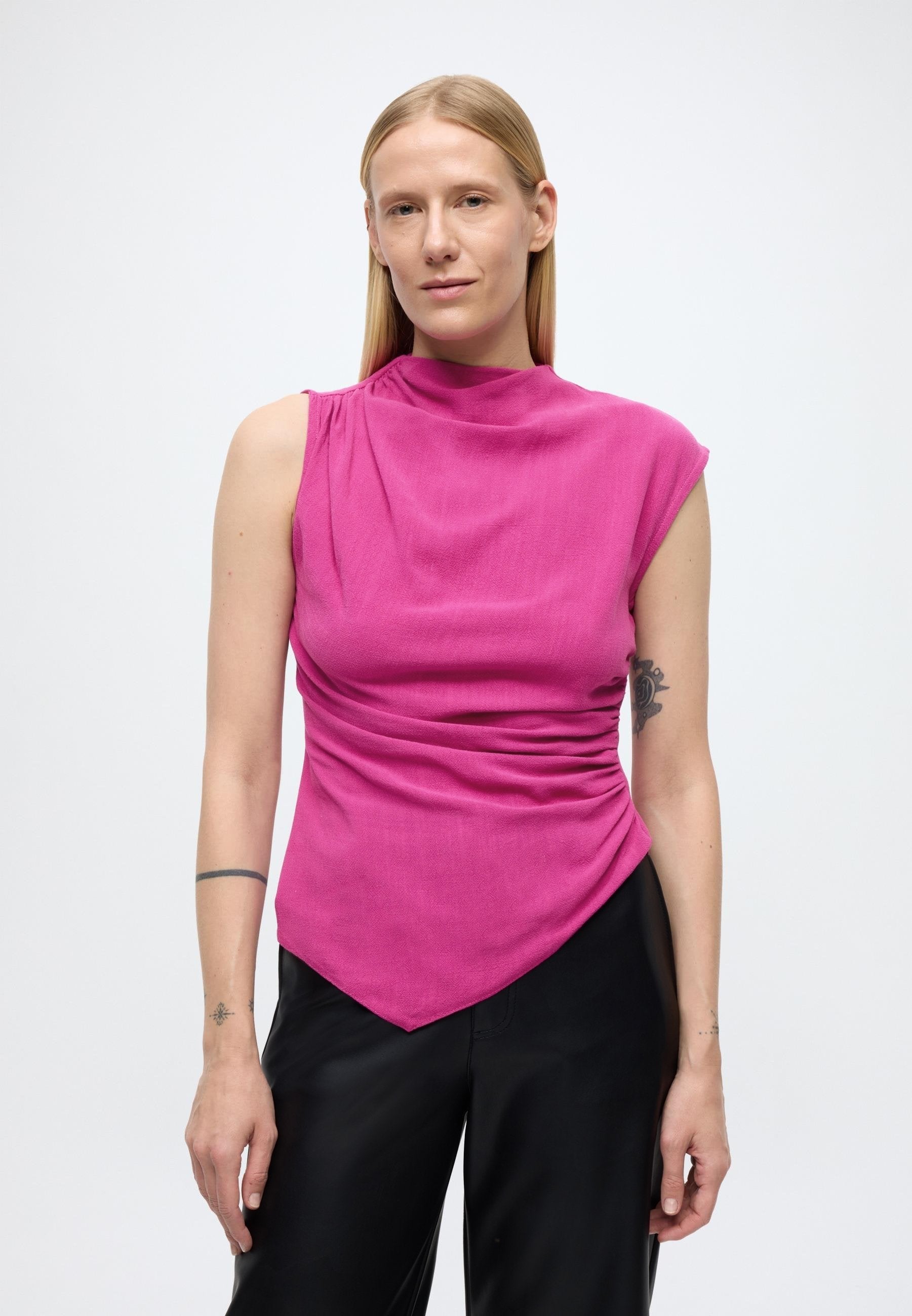 Anna Field ASYMETRIC LINEN BLOUSE