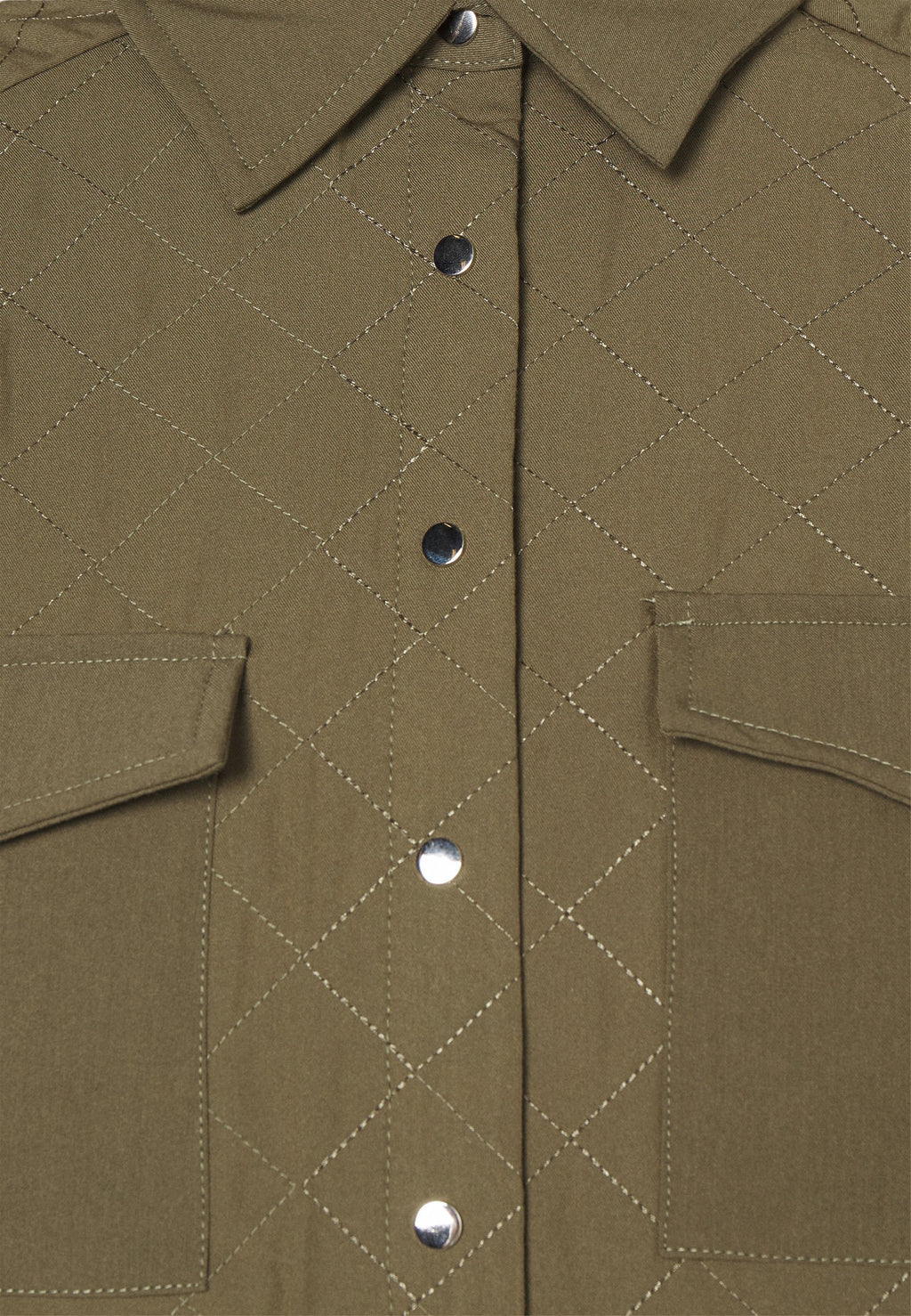 NA-KD QUILTED OVERSIZED OVERSHIRT