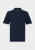 Jack & Jones JPRBLURILEY KNIT POLO SS SN - Polo shirt - Blue