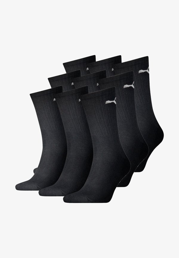 Puma 9 PACK - Sports socks - black