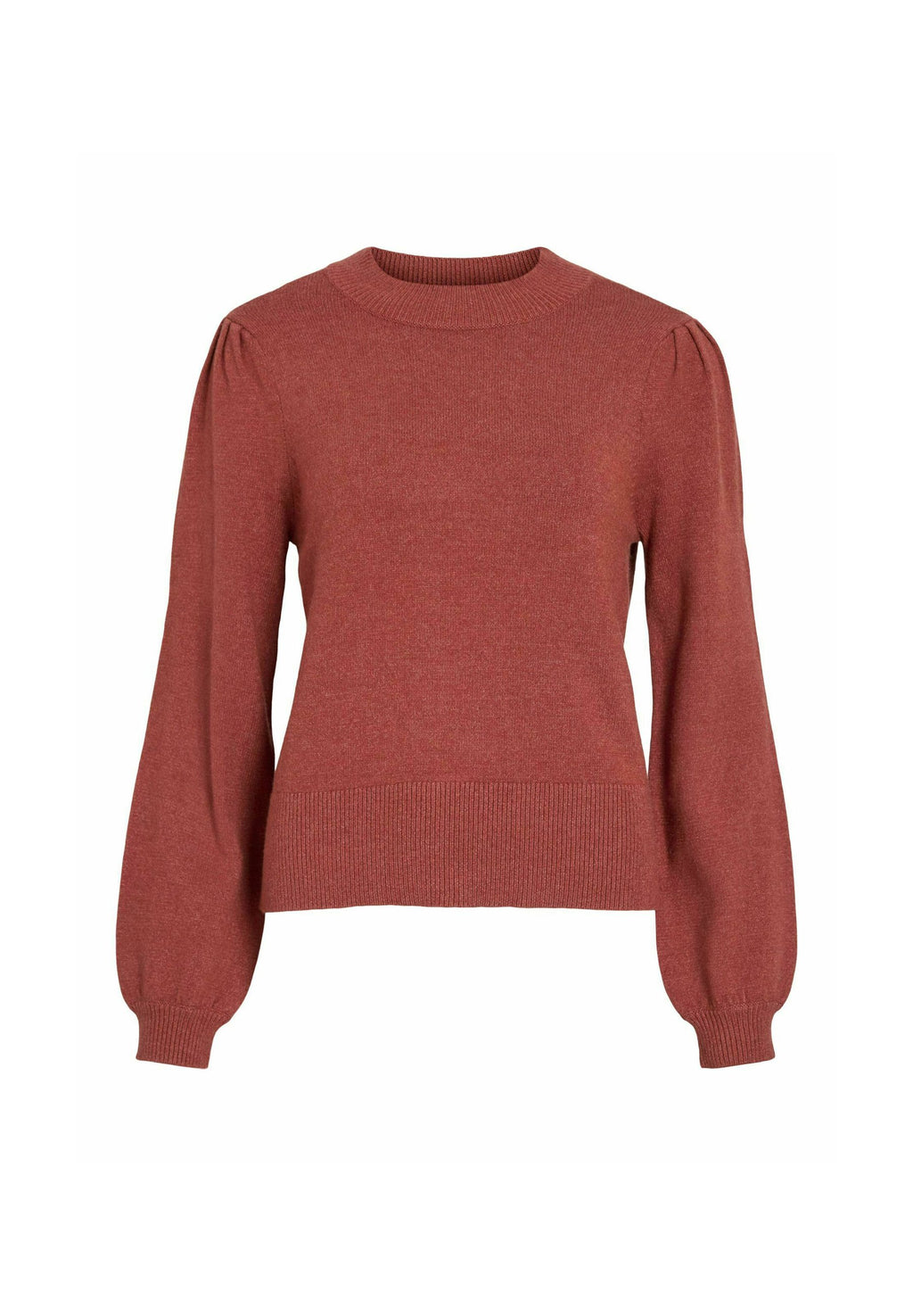 VILA VIRIL TURTLE-NK BALLOON L/S TOP - NOOS