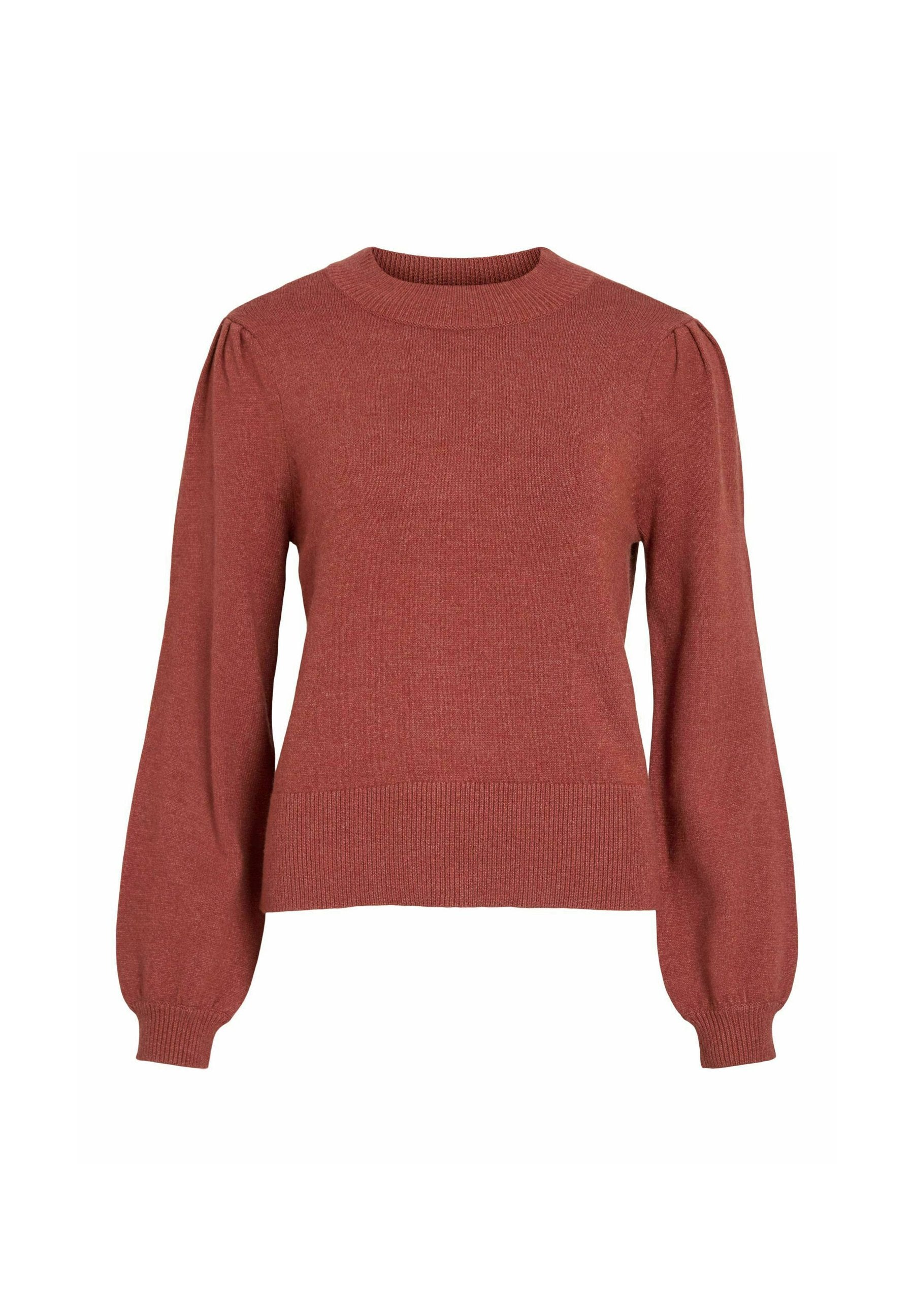 VILA VIRIL TURTLE-NK BALLOON L/S TOP - NOOS