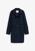 TOM TAILOR AUS WASSERABWEISENDEM MATERIAL - Trenchcoat - sky captain blue