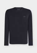 Guess CORE EXTRA SLIM - Long sleeved top - smart blue