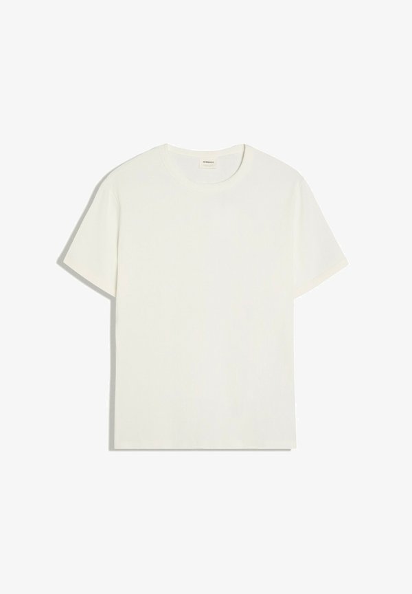 Bershka LETTERING - TSHIRT - Basic T-shirt - white