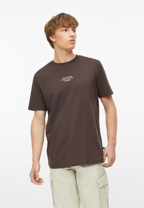 s.Oliver T-SHIRT - Basic T-shirt - dunkelbraun