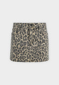 Good American LEOPARD GOOD 90S MINI SKIRT