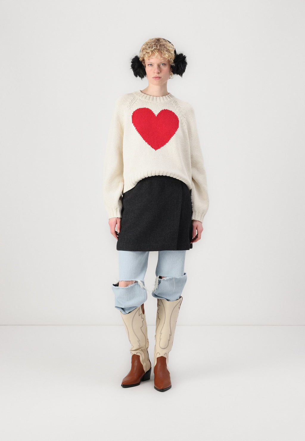Abercrombie & Fitch Curve Love High Rise 90s Relaxed Jean
