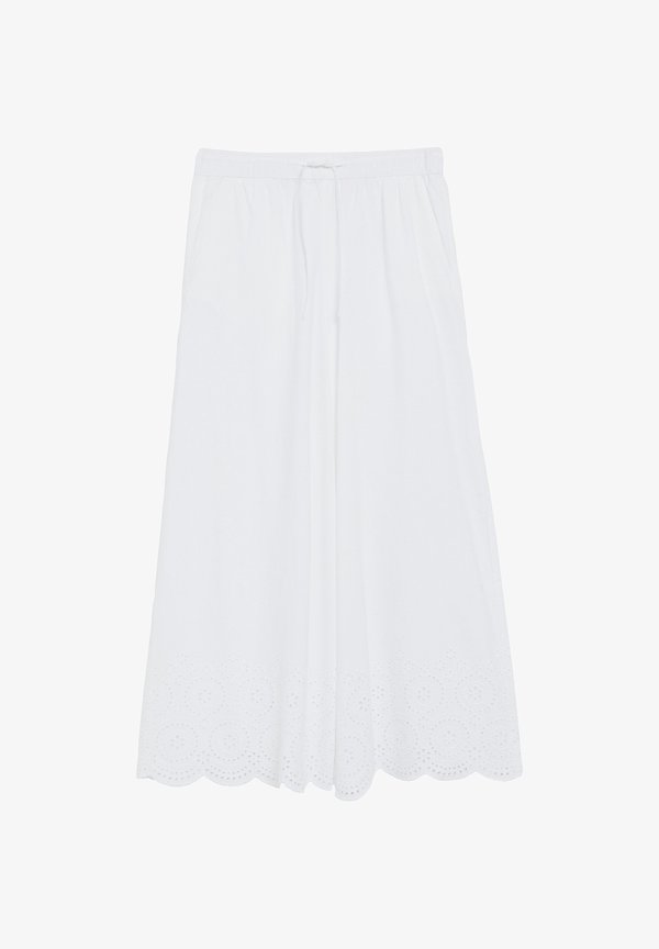 s.Oliver CULOTTE - Wide Leg - weiß
