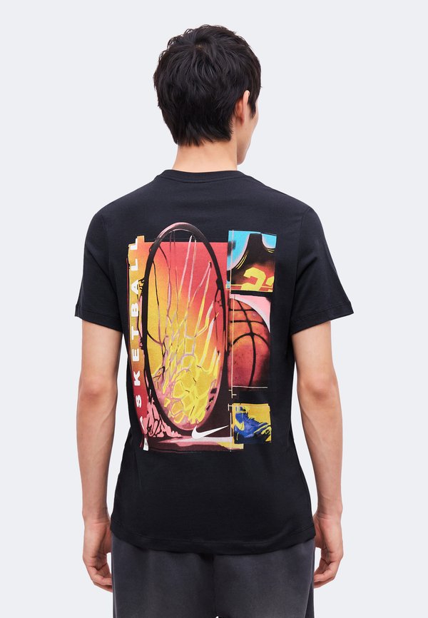 Nike Performance TEE ASBURY - Print T-shirt - black
