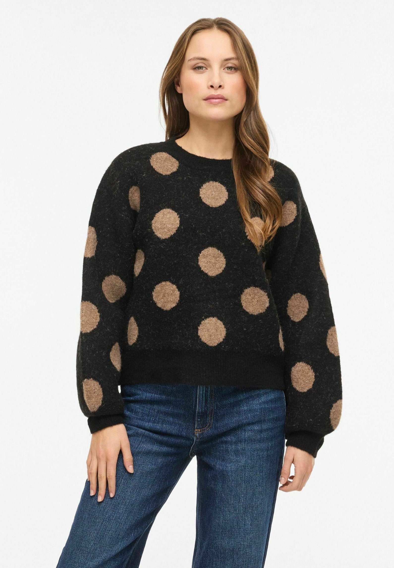 VILA Knitted VILUNA Round neck