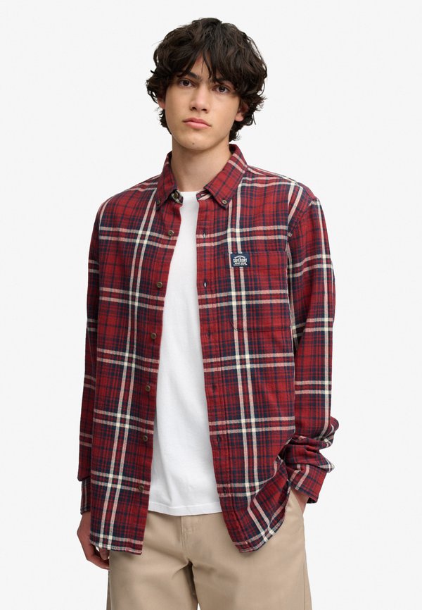 Superdry & Co Shirt - frontier check red