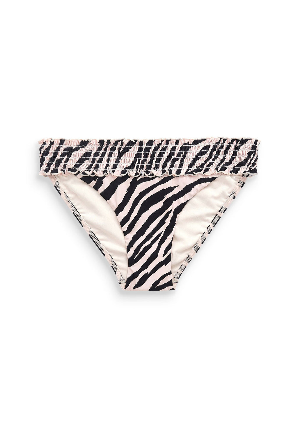 Next SHIRRED HIGH LEG BIKINI BOTTOMS