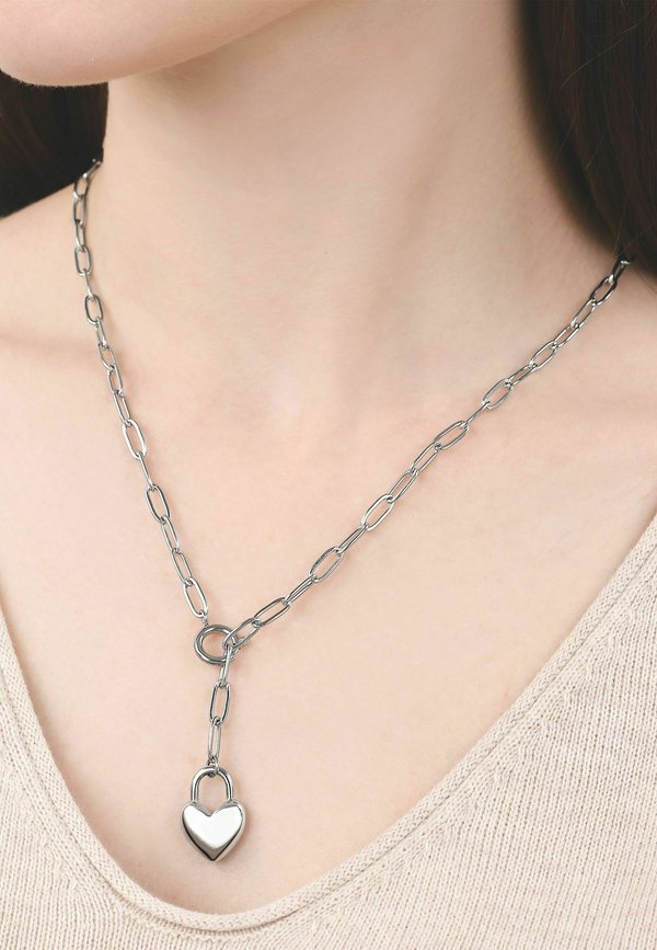 TOM TAILOR MIT ANHÄNGER  HERZ - Necklace - metal