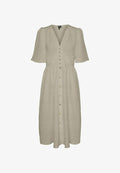 Vero Moda VMMELANEY Midi - Day dress - overcast