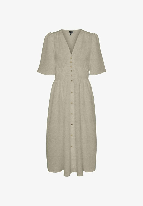 Vero Moda VMMELANEY Midi - Day dress - overcast